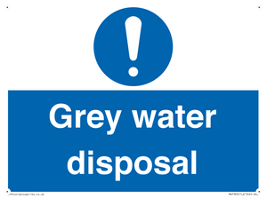 Grey water disposal